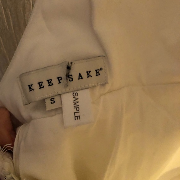 Keepsake Ivory Lace Halter Dress - Picture 8 of 8